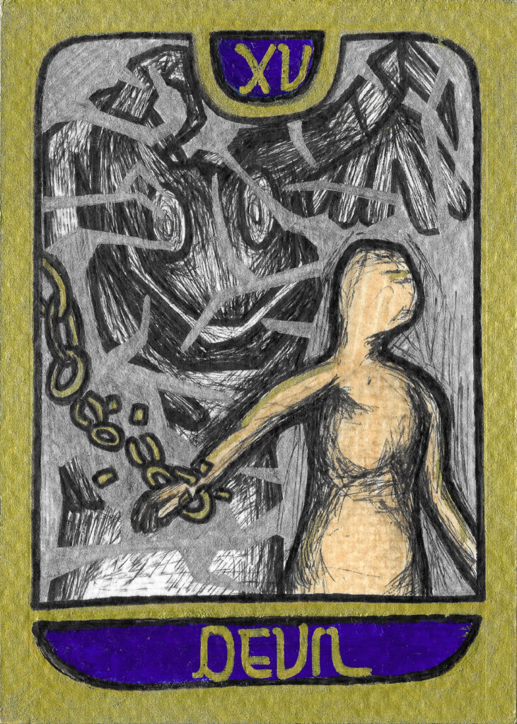 Tarrot Stella Maris 15 devil