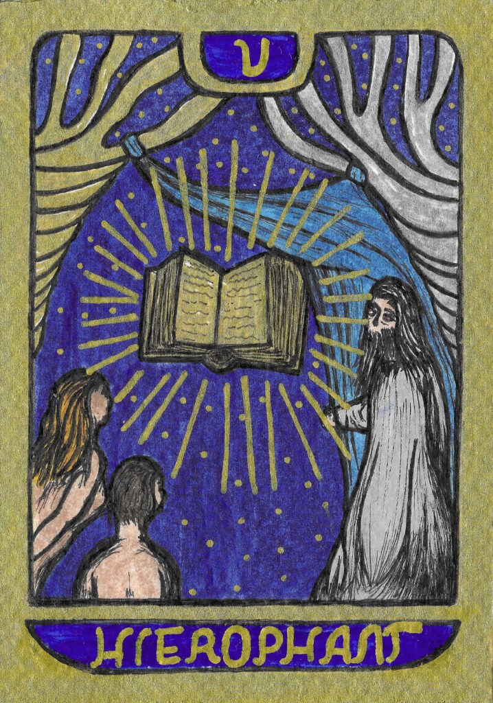 Tarrot Stella Maris 5 hierophant