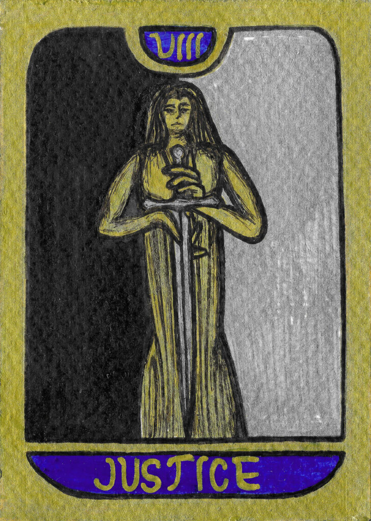Tarrot Stella Maris 8 justice