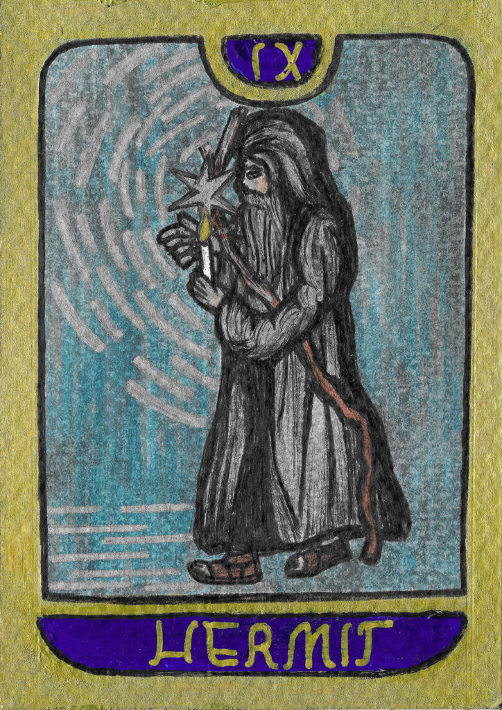 Tarrot Stella Maris 9 hermit