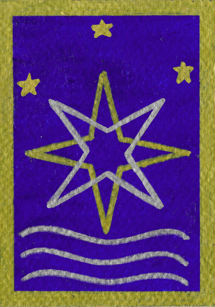 Tarrot Stella Maris card back